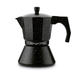 Kawiarka włoska KonigHOFFER Black Granite Marble 300 ml