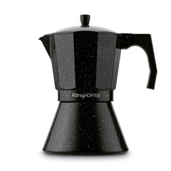 Kawiarka włoska KonigHOFFER Black Granite Marble 720 ml