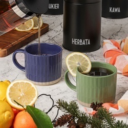 Kubek do kawy i herbaty Tadar Ana 400 ml niebieski