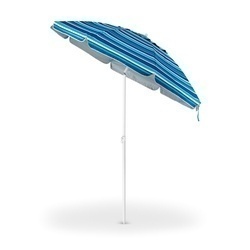 Parasol plażowy łamany Tadar Paski 200 cm