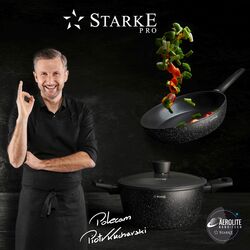 Patelnia do naleśników na indukcję non-stick Starke Pro Sirius 28 cm