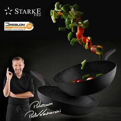 Patelnia granitowa Starke Pro Piccante 23,5 cm indukcja