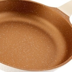 Patelnia na indukcję uniwersalna Starke Pro Texture Creamy 24 cm