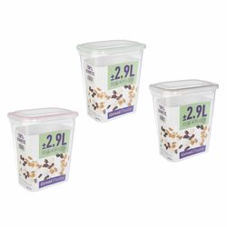 Pojemnik na żywność hermetyczny Great Plastic Alba 2,9 l mix kolorów