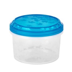 Pojemnik plastikowy na żywność Branq Rukkola 0,6 l zakręcany mix kolorów