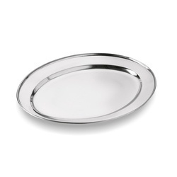 Półmisek metalowy Tadar 25 cm owalny