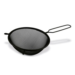 Sitko kuchenne z rączką Konighoffer Dark 20 cm czarne