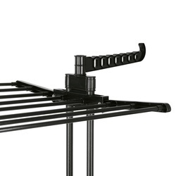 Suszarka na pranie pionowa Konighoffer 75 x 64 x 175 cm czarna