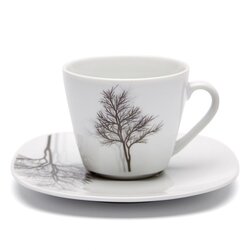 Zestaw filiżanek do kawy Tadar Zima 12 elementów porcelanowy
