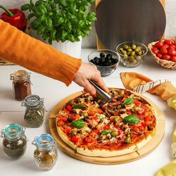 Deska bambusowa do serwowania pizzy Tadar 33 cm