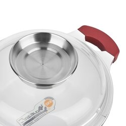 Garnek ceramiczny Starke Pro Cobre 4,3 l ze szklaną pokrywką