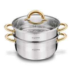Garnek do gotowania na parze Konighoffer Faro Gold 2,9 l 3 elementy