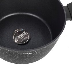 Garnek na indukcję non-stick z pokrywką Starke Pro Sirius 4,5 l