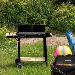 Grill ogrodowy na węgiel Konighoffer 86 x 41 x 80 cm