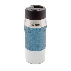 Kubek termiczny Konighoffer Hunter 400 ml błękitno-biały