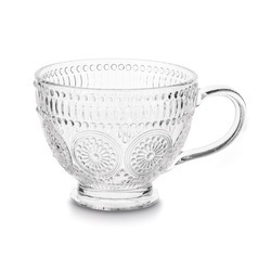 Kubki szklane filiżanki Tadar Laura 400 ml 6 sztuk