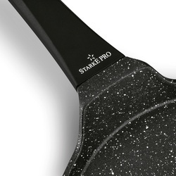 Patelnia do naleśników na indukcję Starke Pro Taylor Marble 28 cm