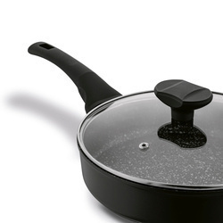 Patelnia indukcyjna non-stick z pokrywką Starke Pro Dante 28 cm
