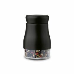 Pojemnik na przyprawy szklany Tadar Miri 150 ml czarny