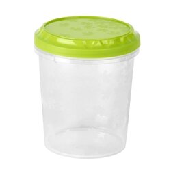 Pojemnik plastikowy na żywność Branq Rukkola 1 l zakręcany mix kolorów