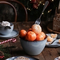 Salaterka ceramiczna Konighoffer Mavi Blue 13,5 cm