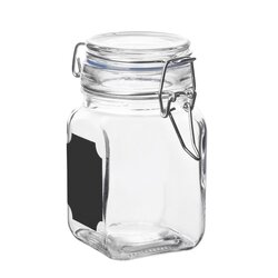 Słoiki szklane z kredą Tadar 250 ml 6 sztuk i 12 etykiet kredowych