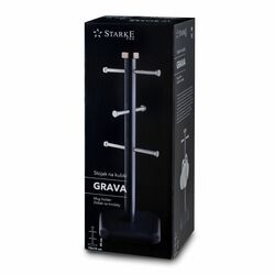 Stojak na kubki Starke Pro Grava 15 x 41,5 cm granatowy