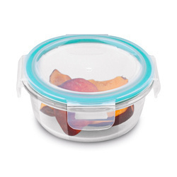 Szklane pojemniki na żywność Konighoffer Largo 400 ml 600 ml 900 ml okrągłe
