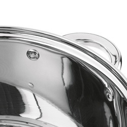 Zestaw garnków na indukcję Konighoffer Bari Silver 6 elementów
