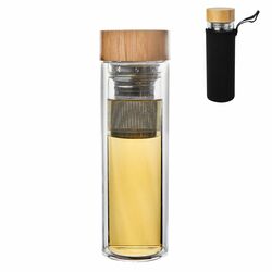 Butelka termiczna z pokrowcem Tadar Fiesta 400 ml