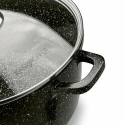 Garnek ceramiczny z pokrywką Konighoffer Kingstone 4,4 l na indukcję