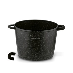 Garnek na indukcję wysoki Konighoffer Pollo 10 l i 2 nakładki