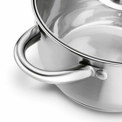 Garnek ze stali nierdzewnej Tadar Cori 18 cm z pokrywką
