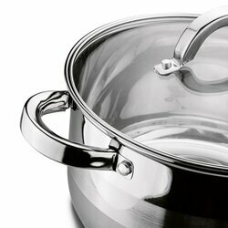 Garnek ze stali nierdzewnej Tadar Roger 22 cm indukcja