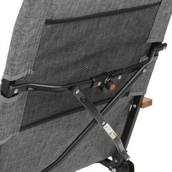 Krzesło ogrodowe turystyczne z torbą Tadar Outdoor 3 pozycje 59 x 67 x 100 cm