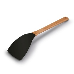 Łopatka kuchenna silikonowa Konighoffer czarna 32 x 8 cm