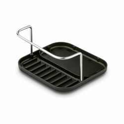 Ociekacz na sztućce z podstawką Tadar Clean 13,5 x 12 x 10,8 cm czarny