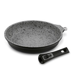 Patelnia granitowa z odpinaną rączką Konighoffer Roche 28 cm