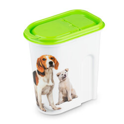 Pojemnik na karmę dla psa lub kota Hega Pet 2 l mix wzorów