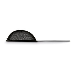 Sitko kuchenne z rączką Konighoffer Dark 12 cm czarne