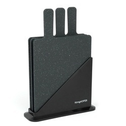 Zestaw 3 desek do krojenia ze stojakiem Konighoffer Cortar 23,5 x 19,5 cm