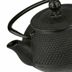Imbryk do herbaty z zaparzaczem żeliwny Konighoffer Hanako 0,8 l czarny