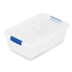 Komplet 2 pojemników na żywność Plastic Forte Mini 200 ml i 400 ml