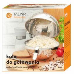 Kula do gotowania ryżu ze stali nierdzewnej Tadar 13 cm