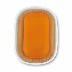 Mydelniczka do łazienki Tadar Iver 11,9 x 8,9 x 2,4 cm biała
