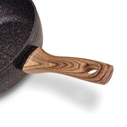 Patelnia granitowa głęboka KonigHOFFER Pescado z pokrywką 28 cm