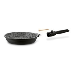 Patelnia granitowa z odpinaną rączką Konighoffer Roche 24 cm