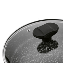 Patelnia indukcyjna non-stick z pokrywką Starke Pro Dante 20 cm
