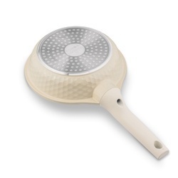 Patelnia na indukcję uniwersalna Starke Pro Texture Creamy 20 cm