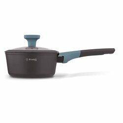 Rondel na indukcję marmurowy z pokrywką Starke Pro Luxury Grey 1,2 l